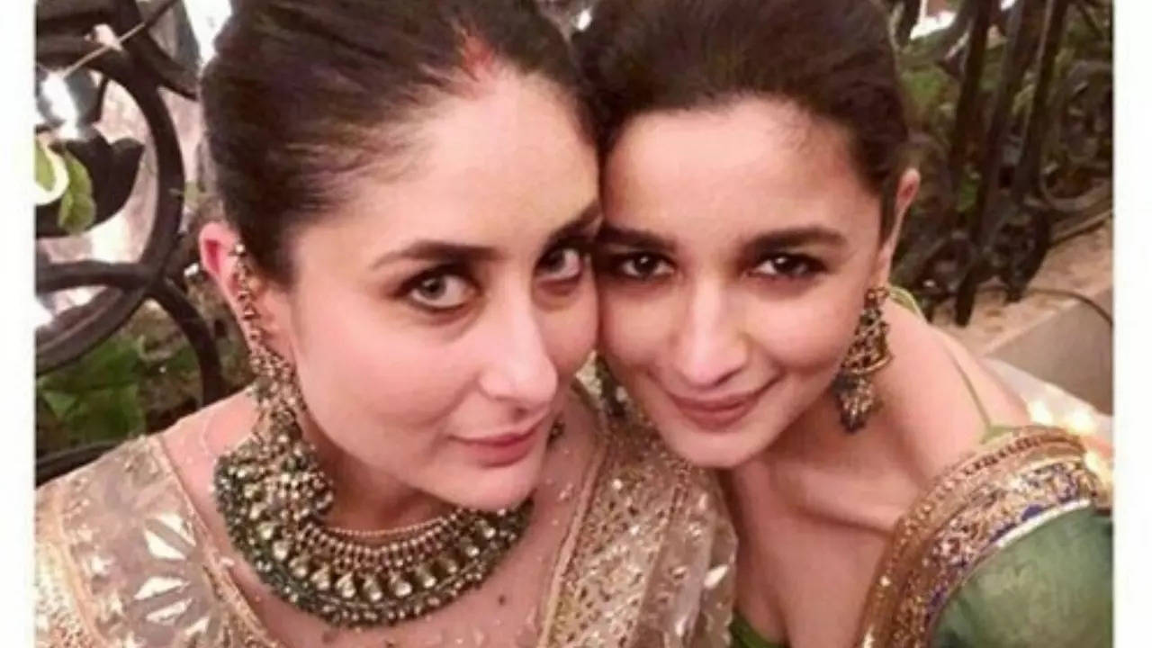 Alia Bhatt shares unseen pic with Kareena Kapoor