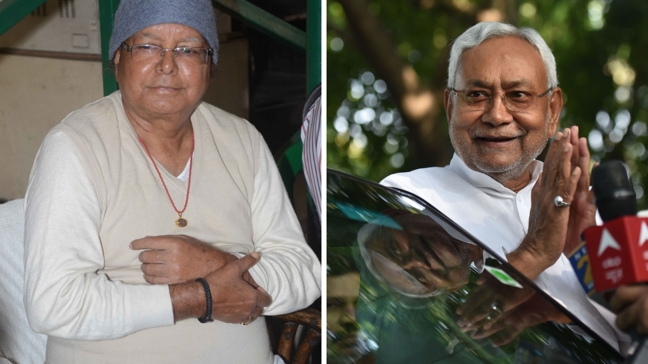 Lalu Yadav and Nitish Kumar