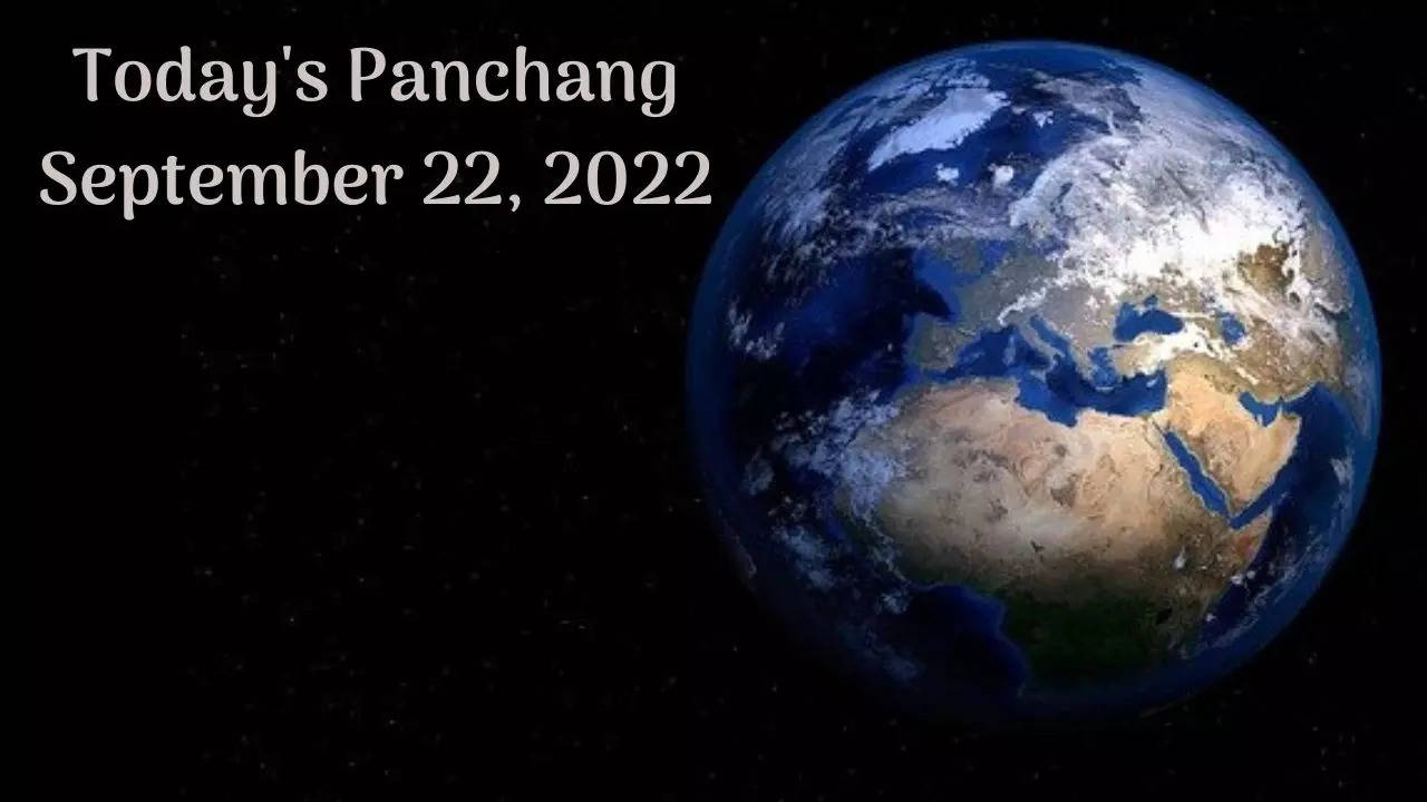 Today's Panchang September 22, 2022
