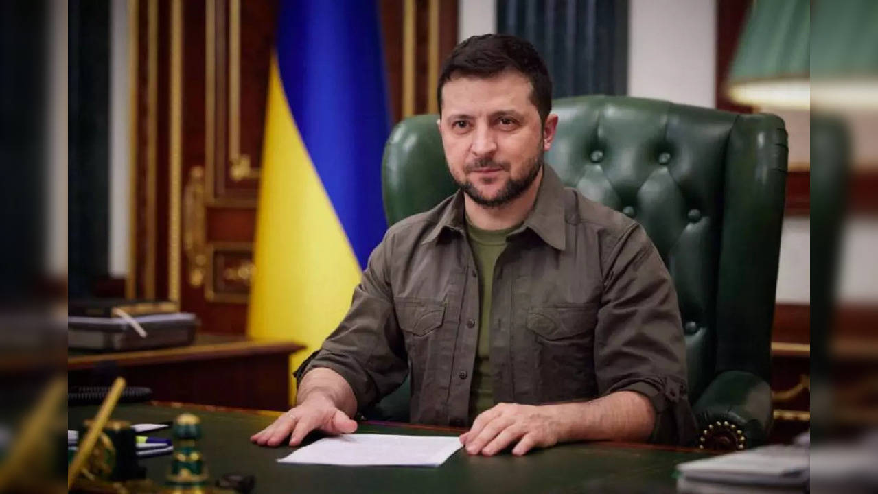 Ukrainian leader Volodymyr Zelensky