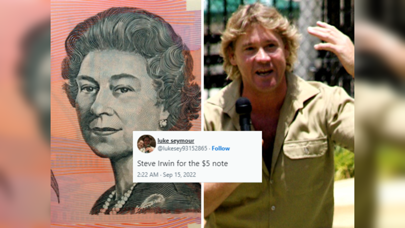 Aussies want Steve Irwin's portrait A$5 notes