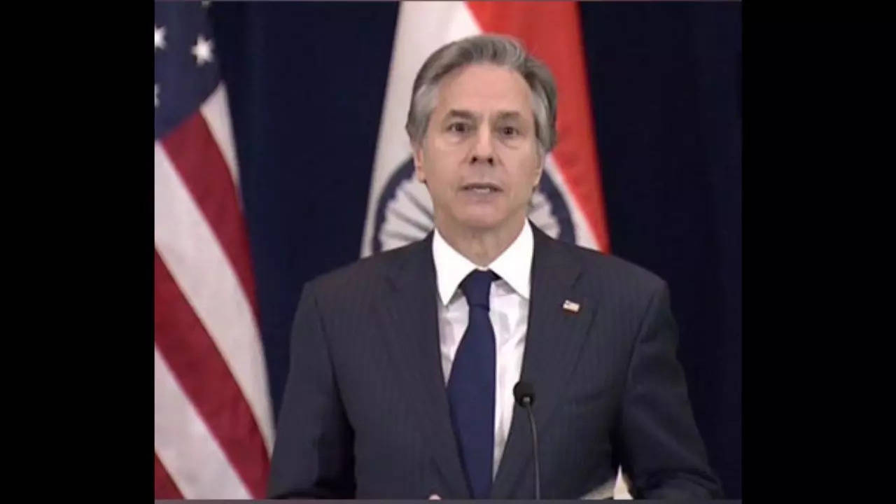 US Secretary of State Anthony Blinken