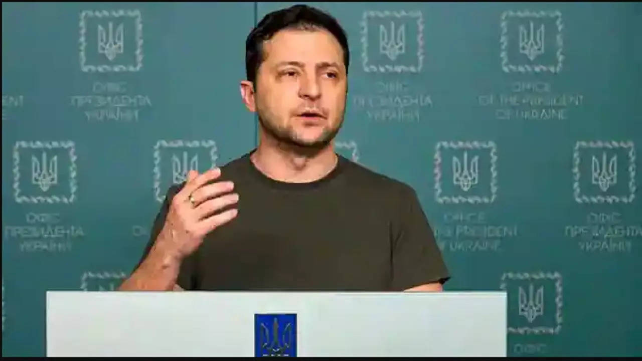 Ukrainian President Volodymyr Zelensky