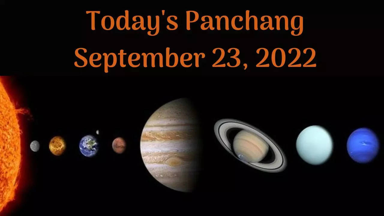 Today's Panchang September 23, 2022