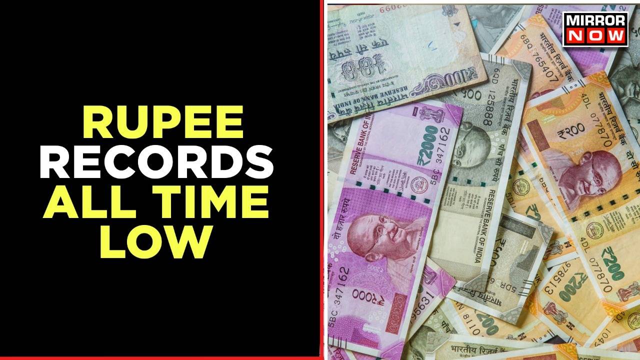 Rupee Falls 39 Paise To 81.18 Against Dollar | Records All Time Low ...