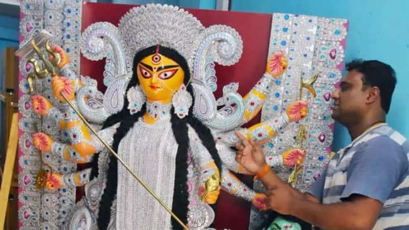 Durga idol