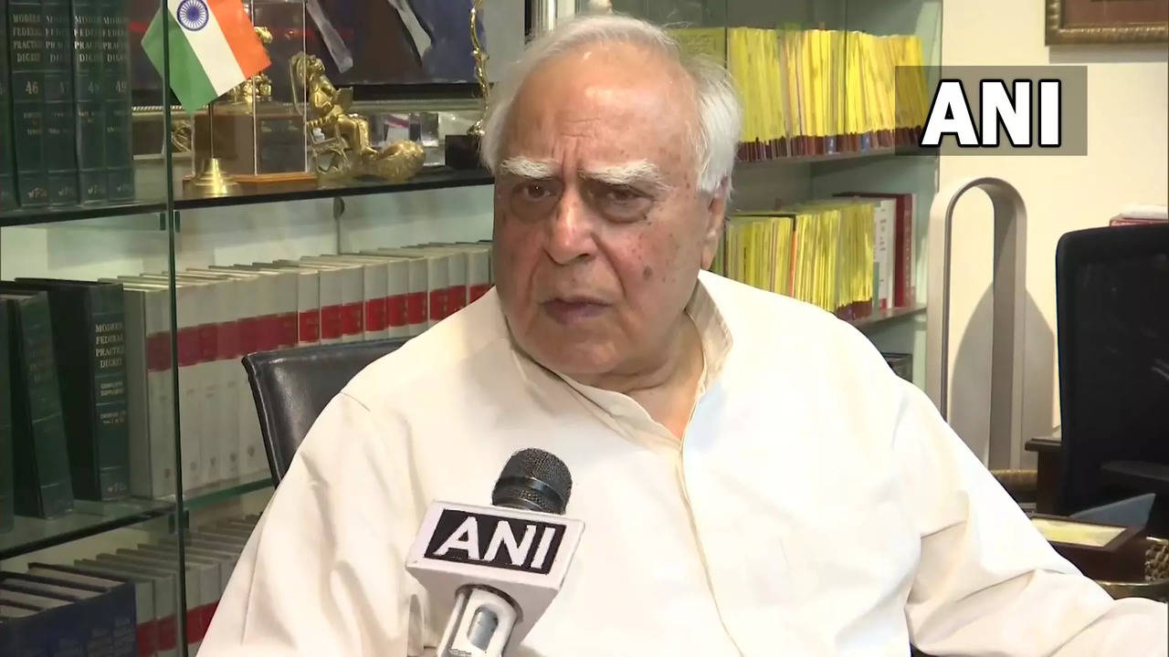 Former Congress leader Kapil Sibal