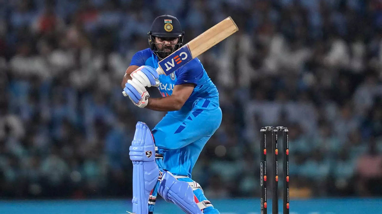 Rohit Sharma was India's top-scorer against Australia in 2nd T20I