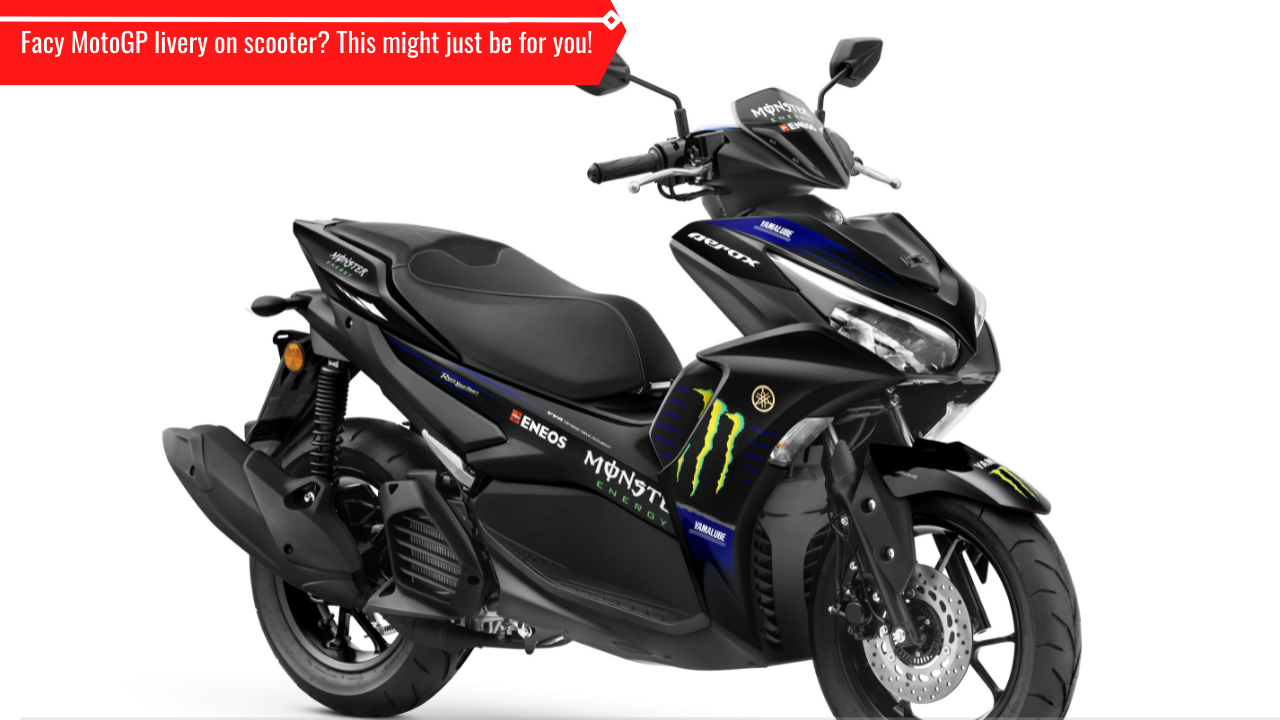 2022 Aerox 155 Monster Energy Yamaha MotoGP Edition