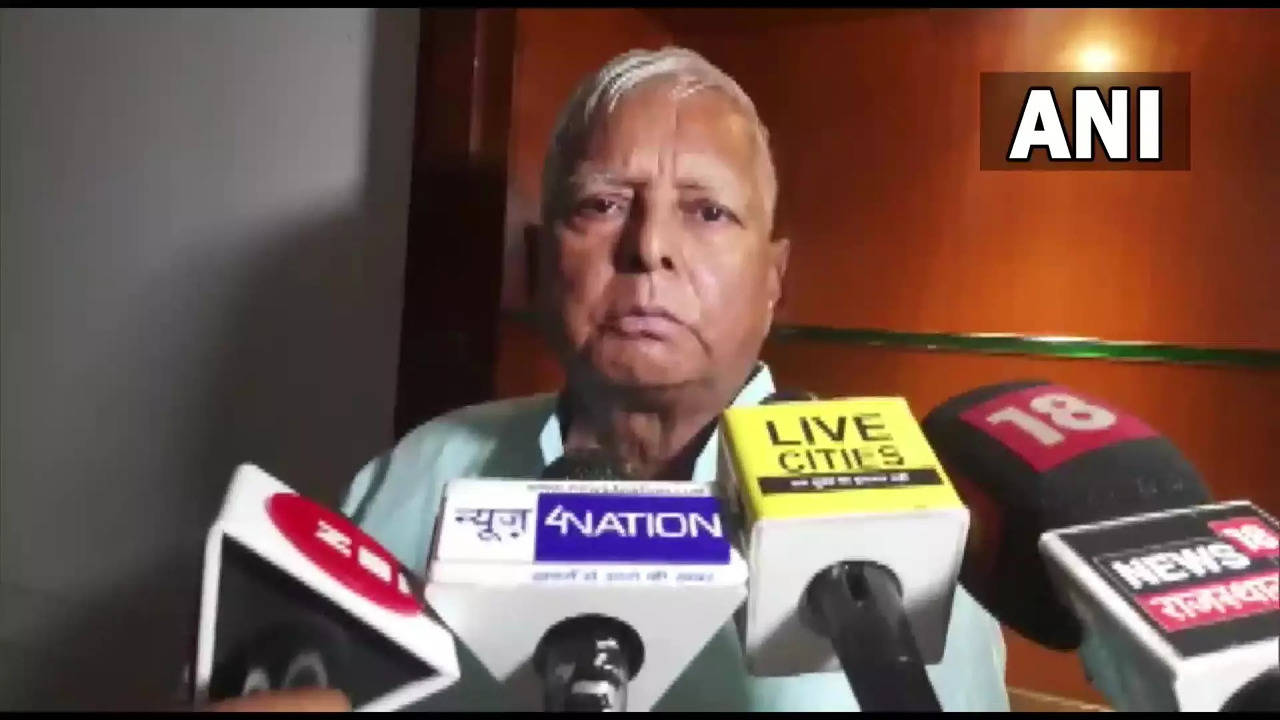 ​ RJD chief Lalu Prasad Yadav​