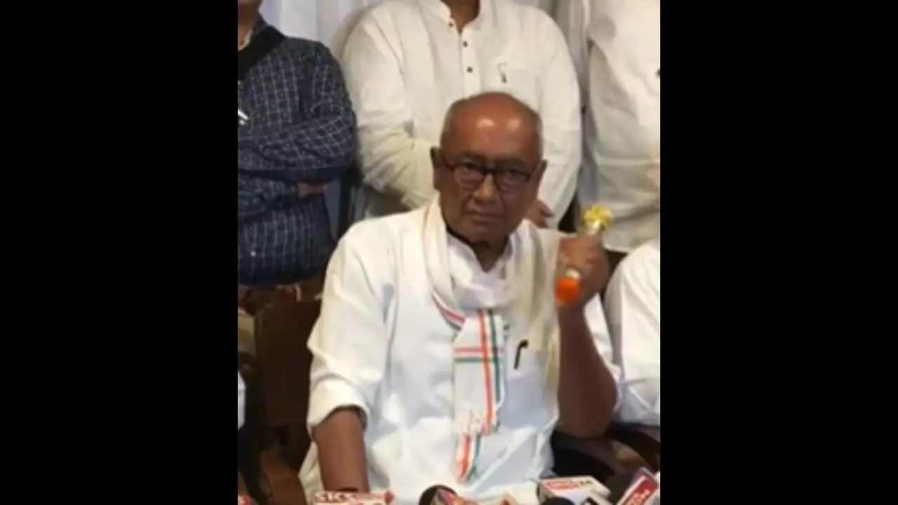 Congress leader Digvijay Singh