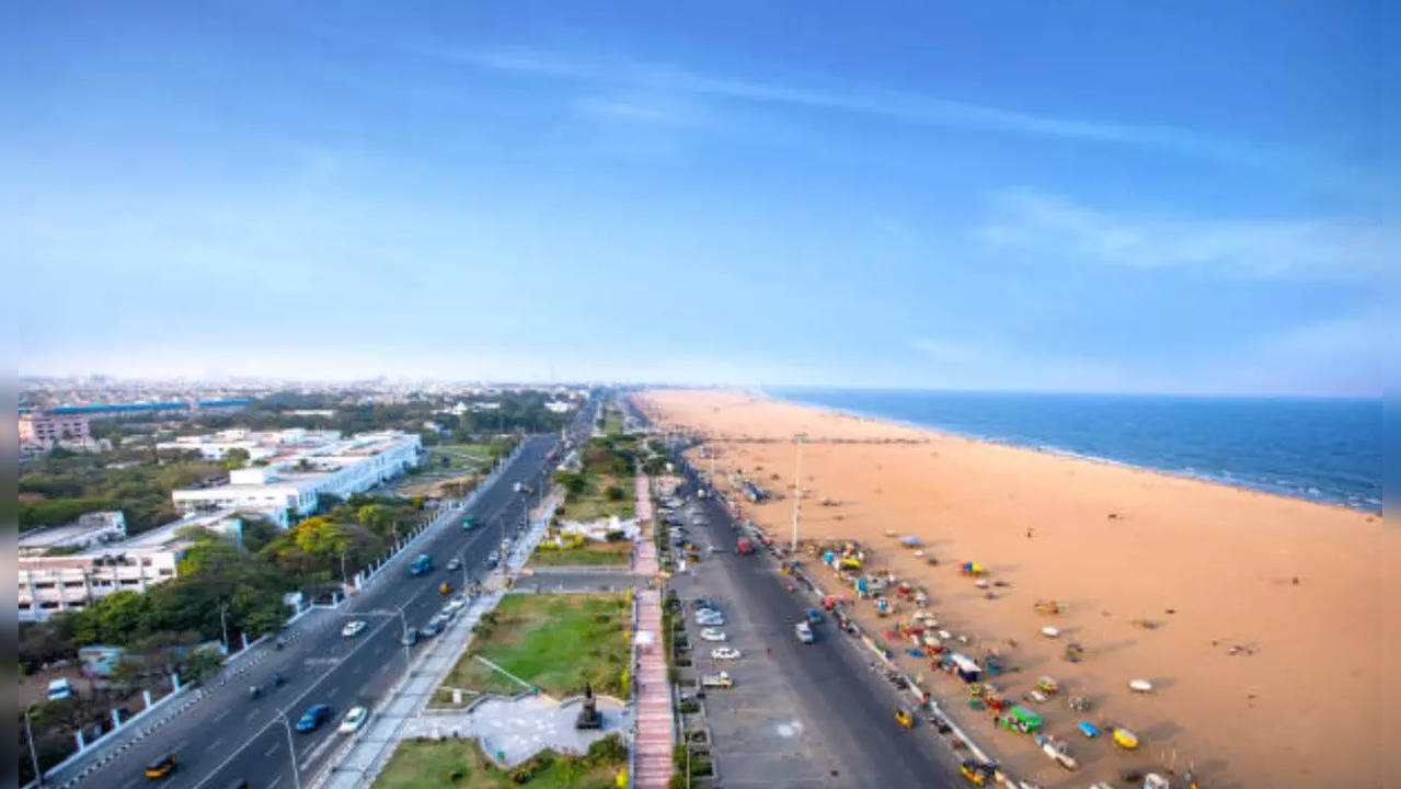 chennai marina beach istock