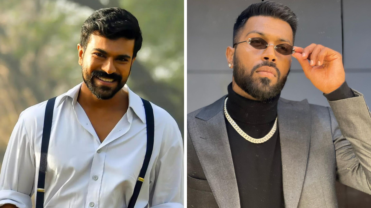 Ram Charan and Hardik Pandya