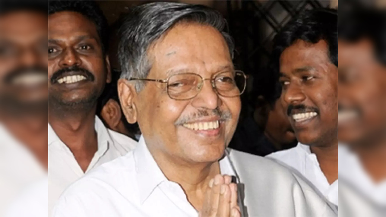 AIADMK senior leader and former minister Panruti Ramachandran