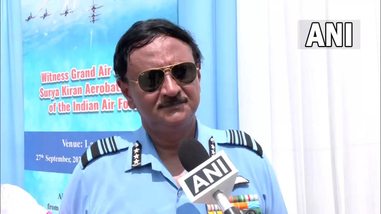 Eastern Air Command Chief Air Marshal DK Patnaik.