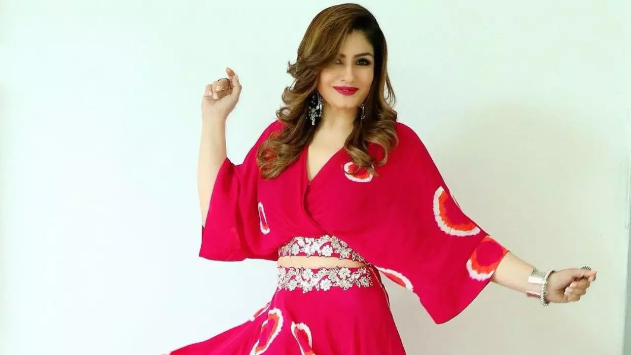 Raveena Tandon reacts to viral garba video