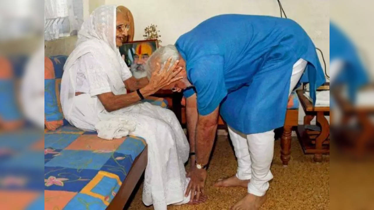 Touching elders’ feet is also an exercise and there are many ways of doing it. Many times, people practice the ‘Sashtang Pranam’; however, this one is often performed to honour God.