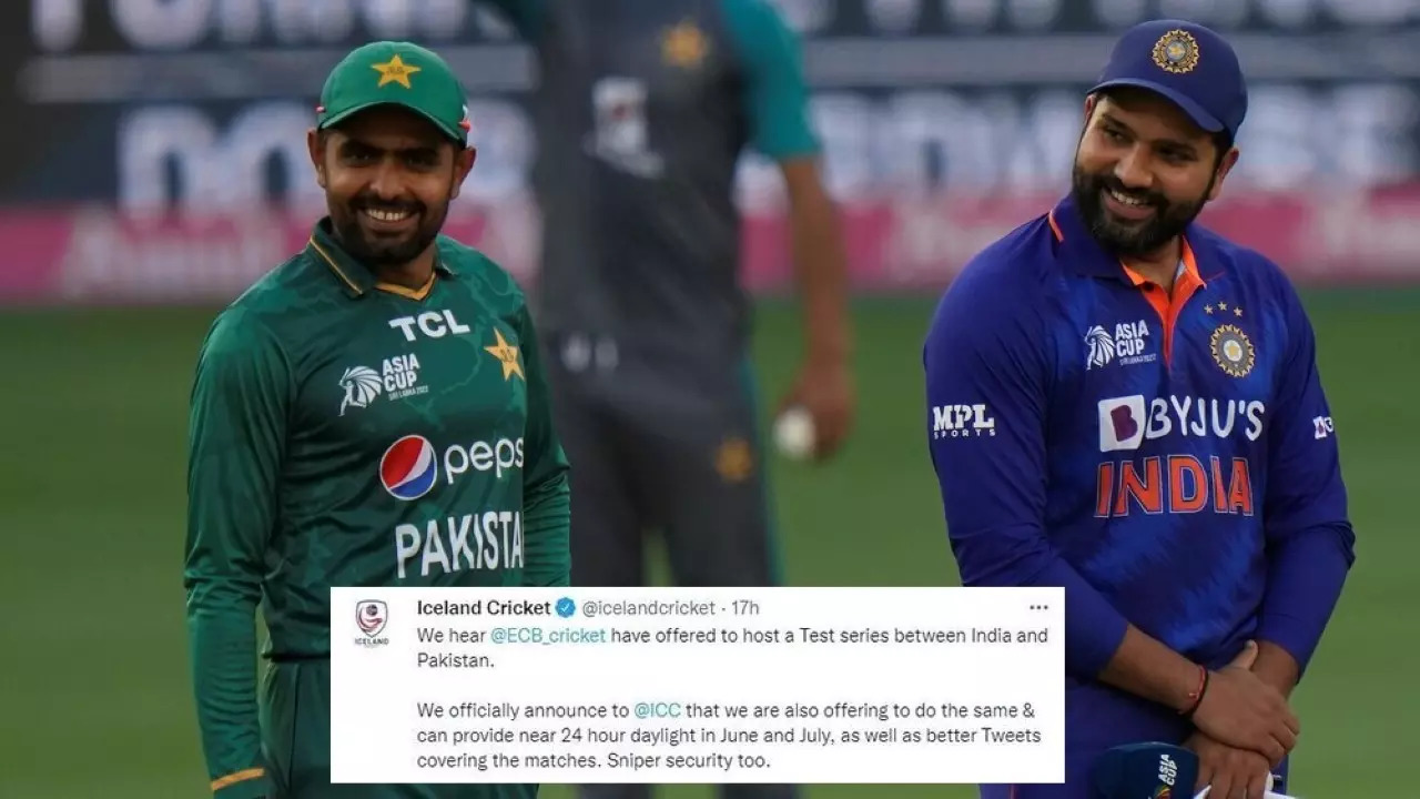 Iceland cricket's dig at IND vs PAK