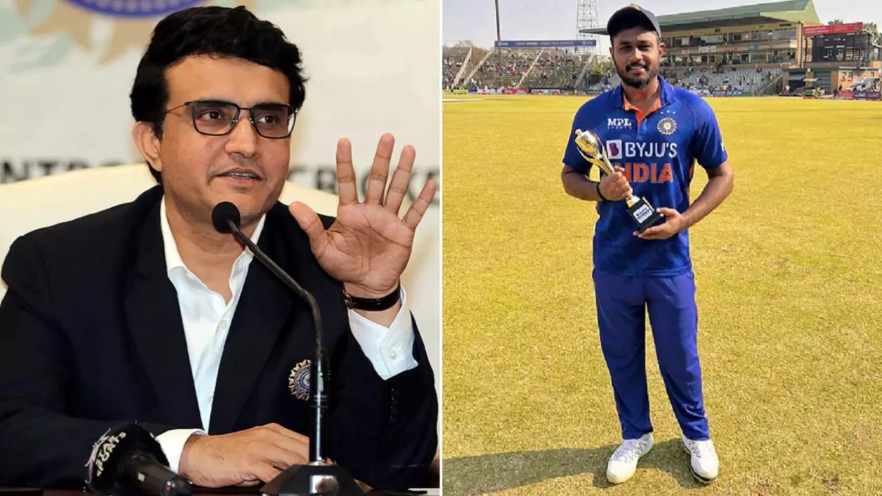 Sourav Ganguly Sanju Samson