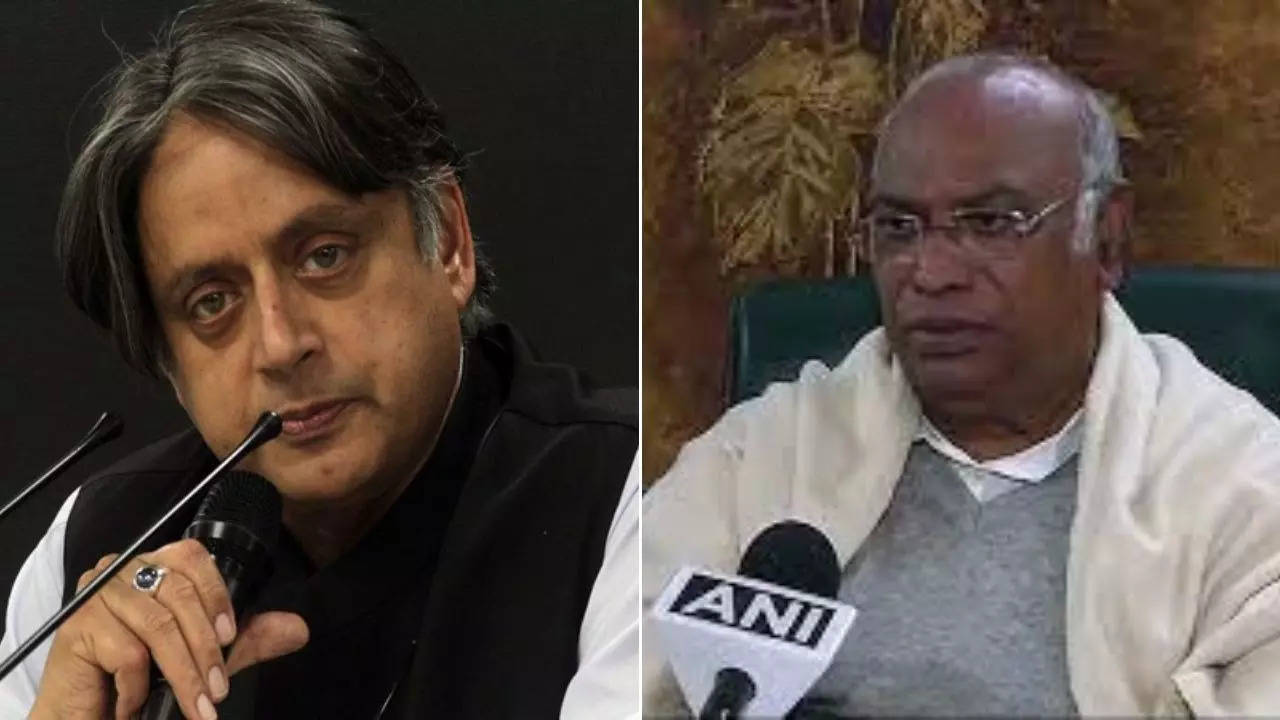 Congress president election Kharge Tharoor file nomination Congress election authority to announce candidature on Saturday after scrutiny