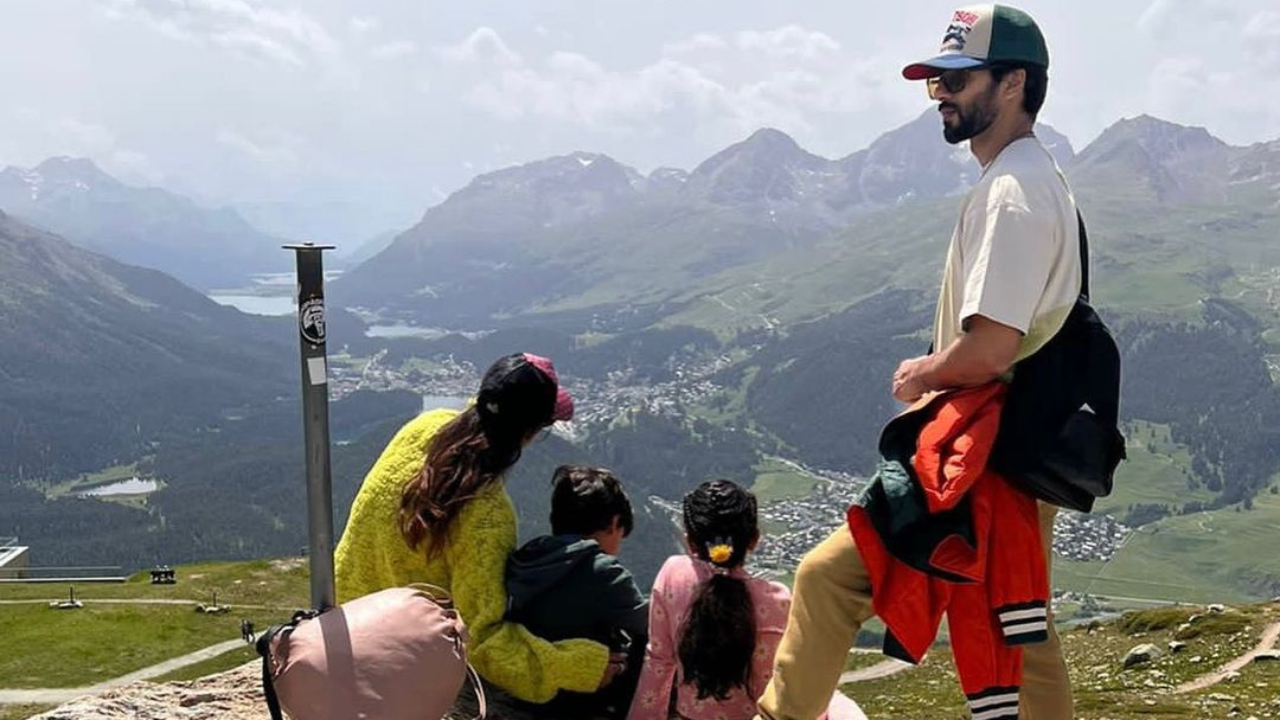 Shahid Kapoor and family