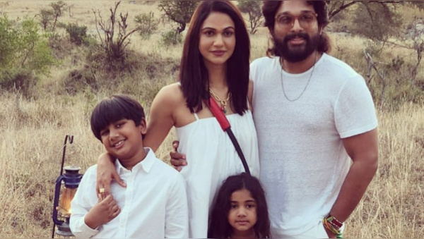 Allu Arjun Drops A Wholesome Family Photo As He Adorably Wishes Wife ...