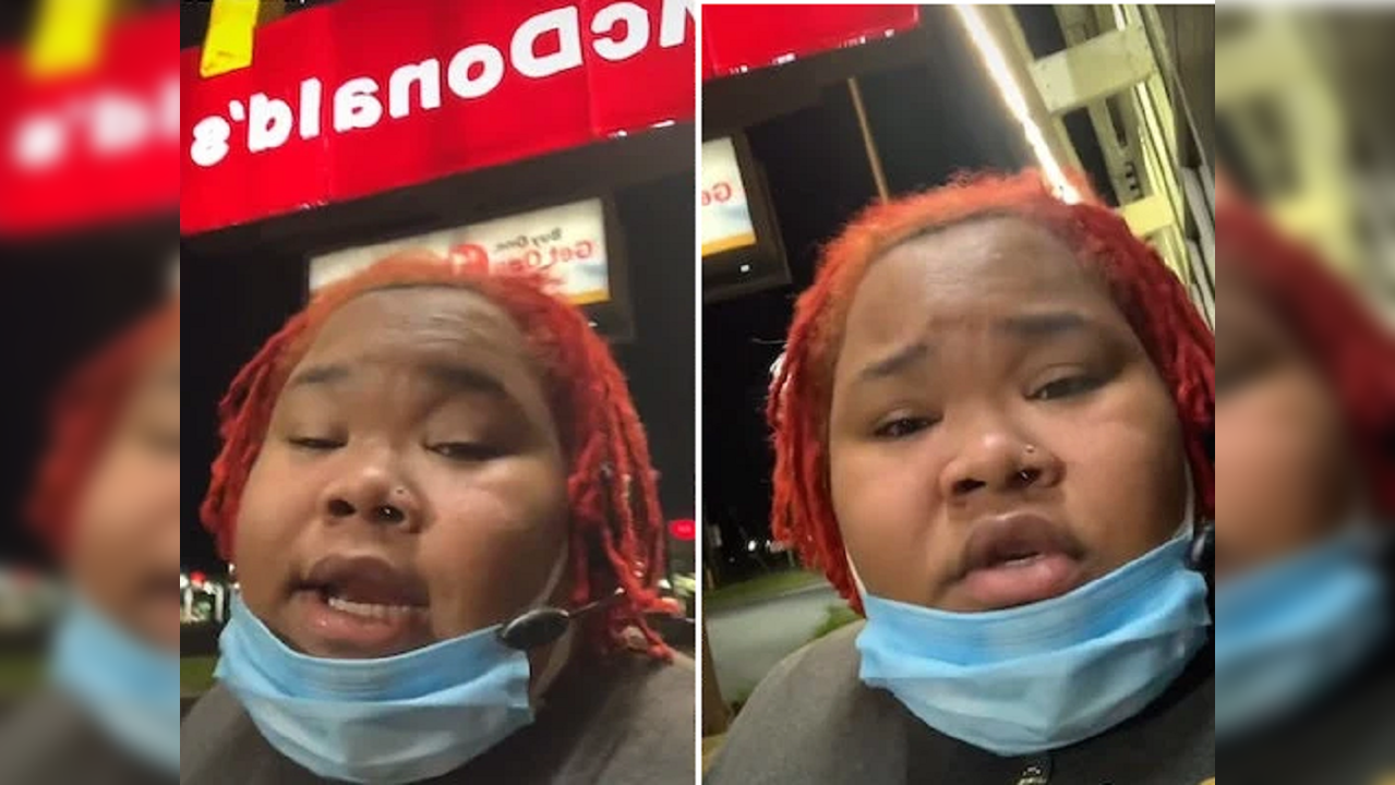 McDonald's worker defends her line of work