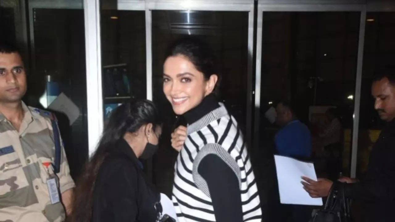 Deepika Padukone Yet Again Nails The Comfy Airport Look With A Chic Adidas  Tracksuit & No Wonder, Ranveer Singh Is Always Going Gaga Over His Lady  Love! [Watch]
