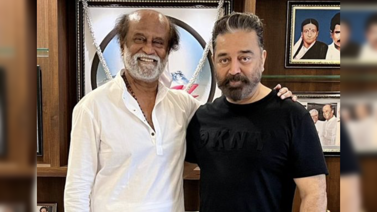 Rajinikanth's shares long-awaited reunion photo with Amitabh Bachchan,  calls actor his 'mentor' - Entertainment