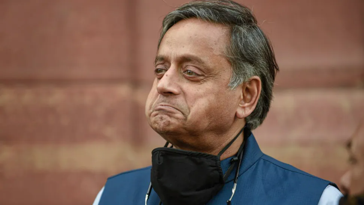 Shashi Tharoor omits parts of J&K, Ladakh from map of India in manifesto; corrects later
