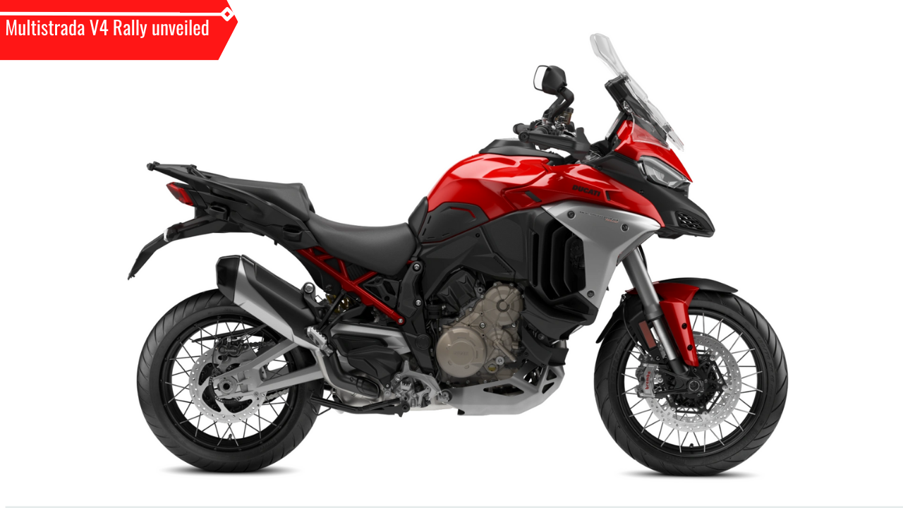 Multistrada V4 Rally unveiled