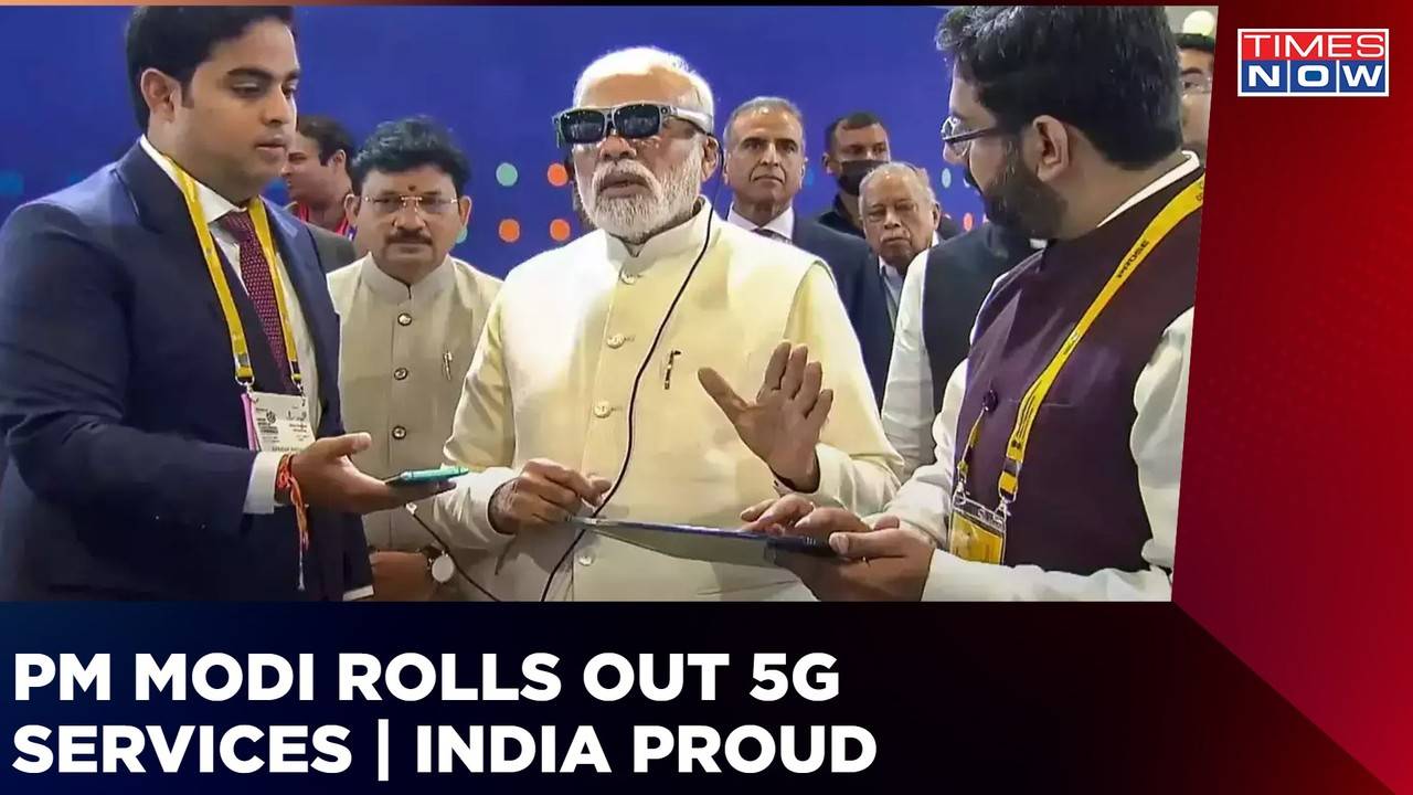 PM Modi Launches 5G Services In India | Makes India Proud | English ...