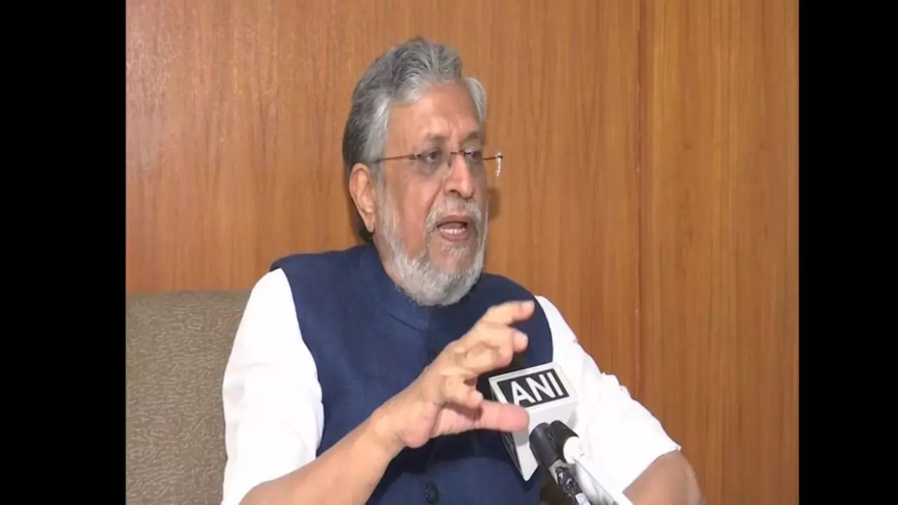 BJP leader Sushil Modi