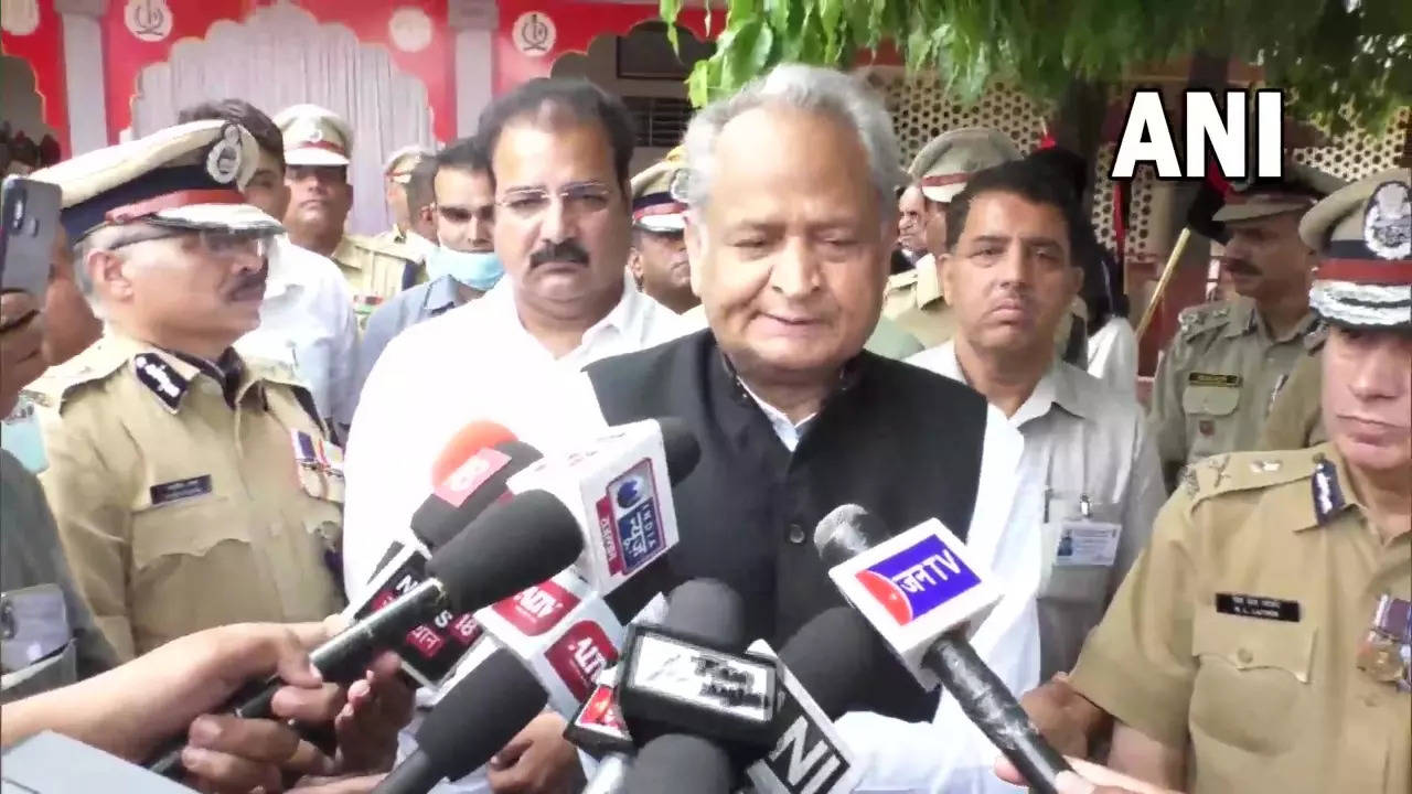 Rajasthan CM Ashok Gehlot