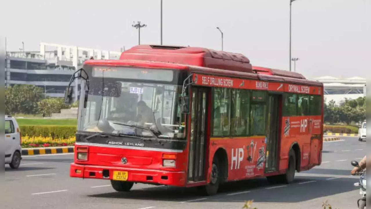 A DTC bus in Delhi