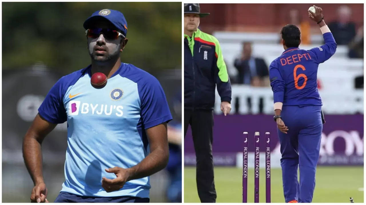 Ravichandran Ashwin Deepti Sharma IANS ICC