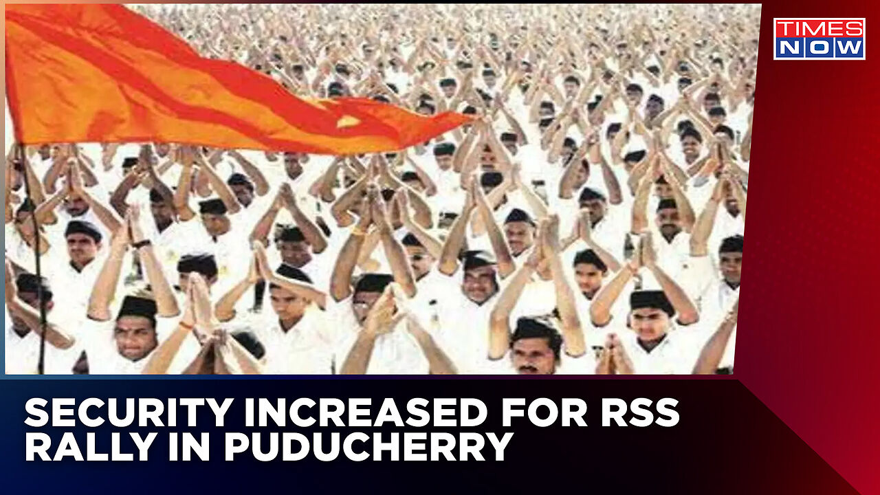 RSS Organizes Mega Rally In Puducherry On The Occasion Of Gandhi ...