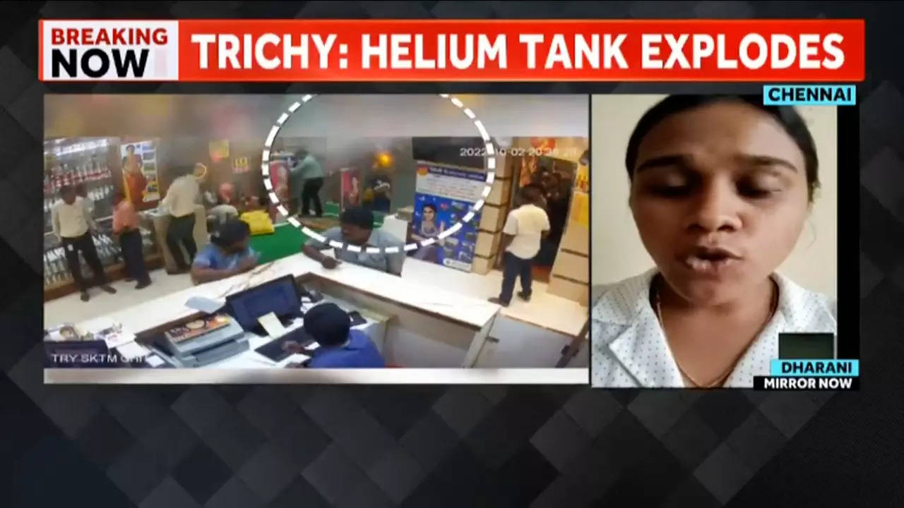 Helium Tank explosion