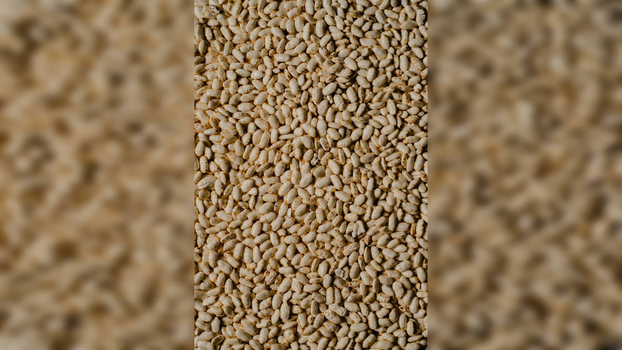 Puffed rice is made from short-grain rice compressed or inflated with air. They are denser and chewier blessed with a nutty flavour. (Photo credit: Pexels)