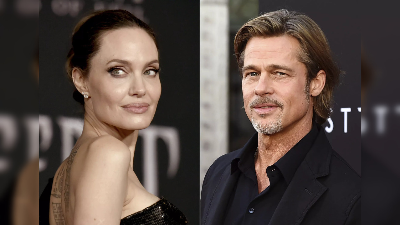 Angelina Jolie and Brad Pitt