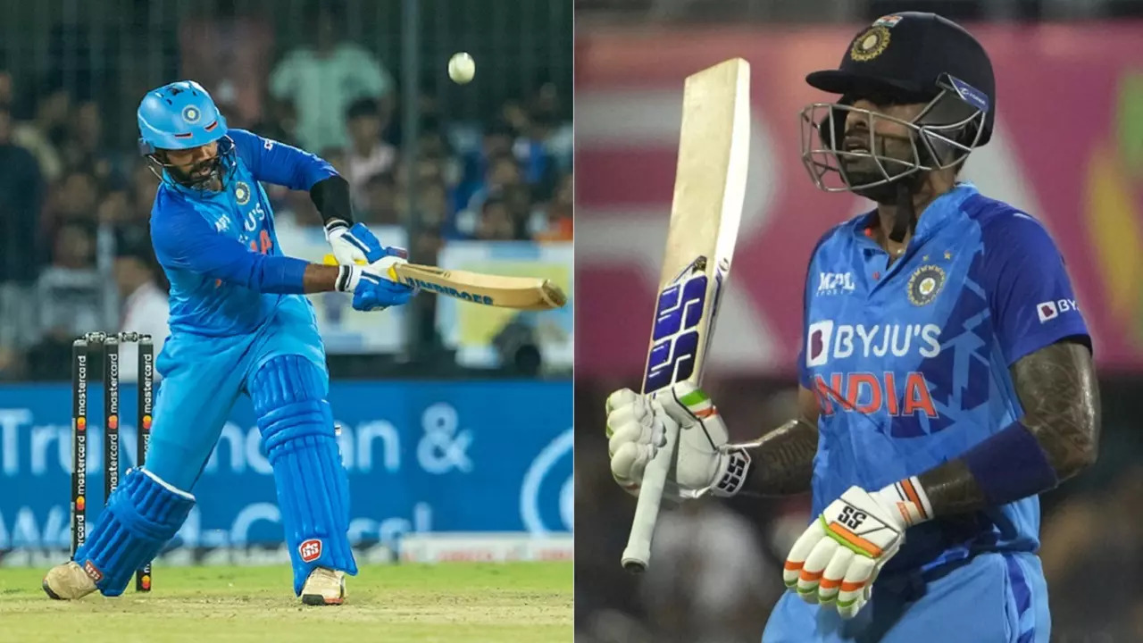 Dinesh Karthik Suryakumar Yadav