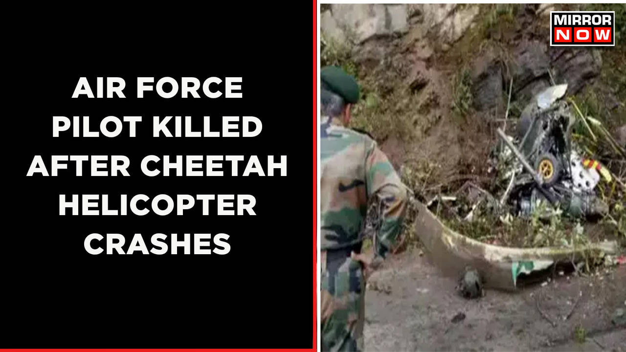 Air Force Pilot Killed In Arunachal Pradesh Cheetah Helicopter