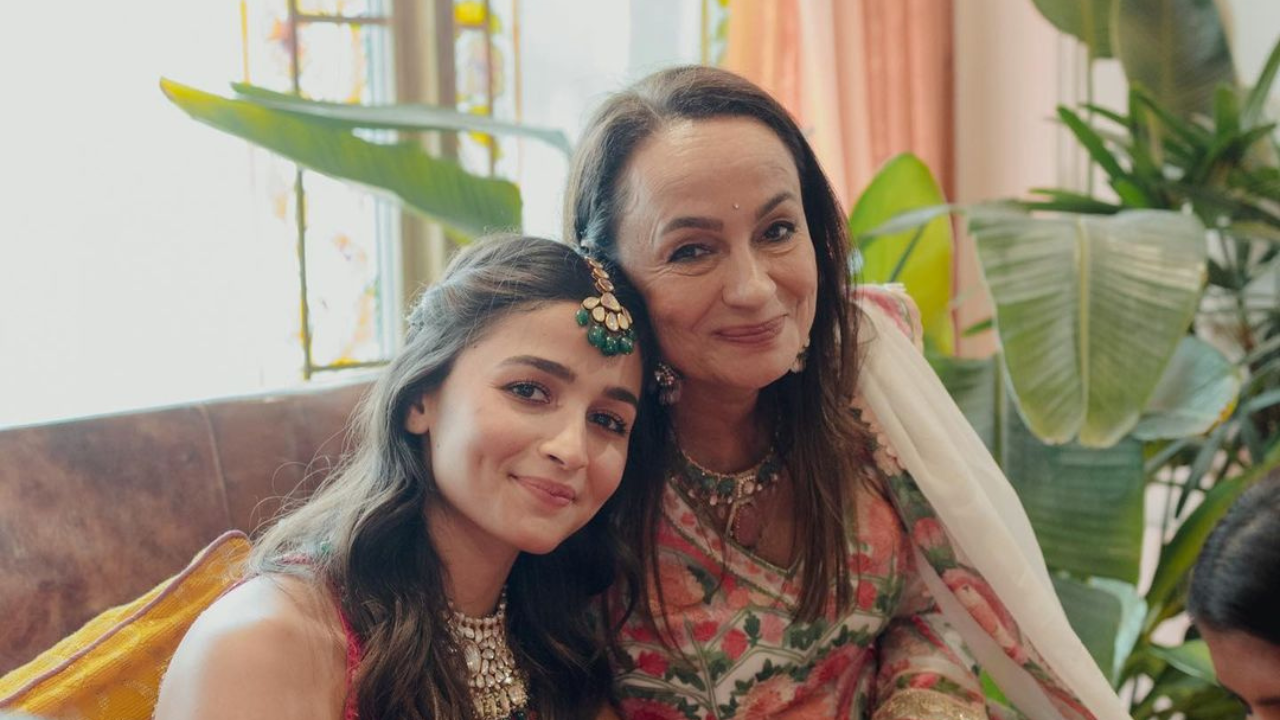 Alia Bhatt and Soni Razdan