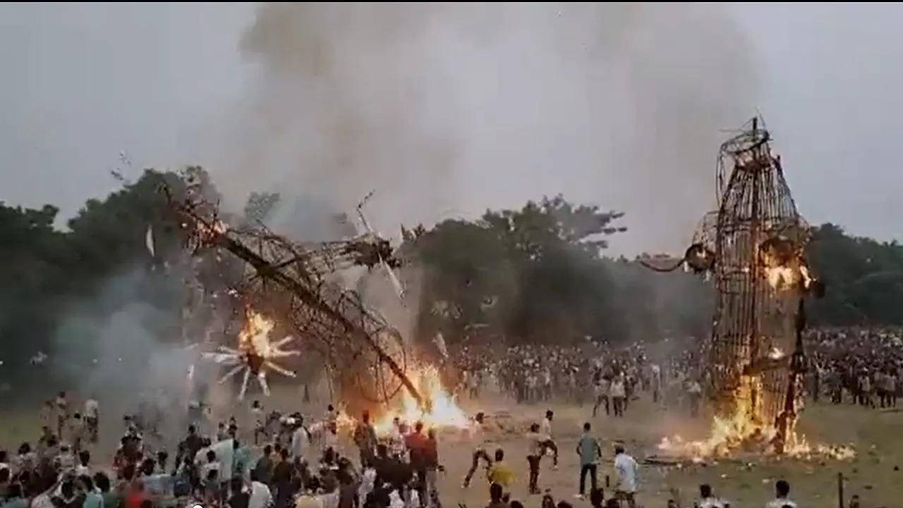 ravan dahan accident