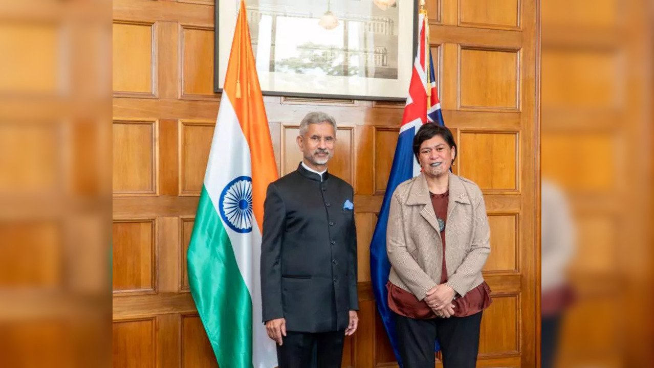 jaishankar-new zealand foreign minister.