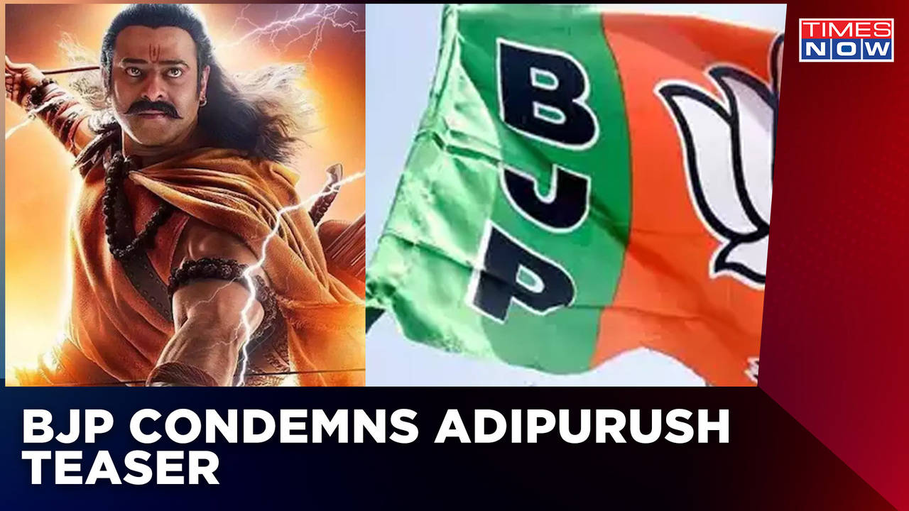 Adipurush Controversy | BJP Condemns Prabhas, Saif Ali Khan Starrer ...