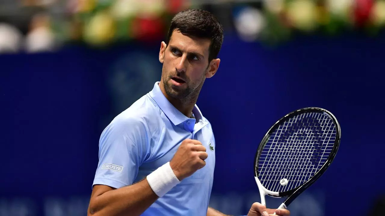 Djokovic win Zandschulp Astana 2022 atp twitter