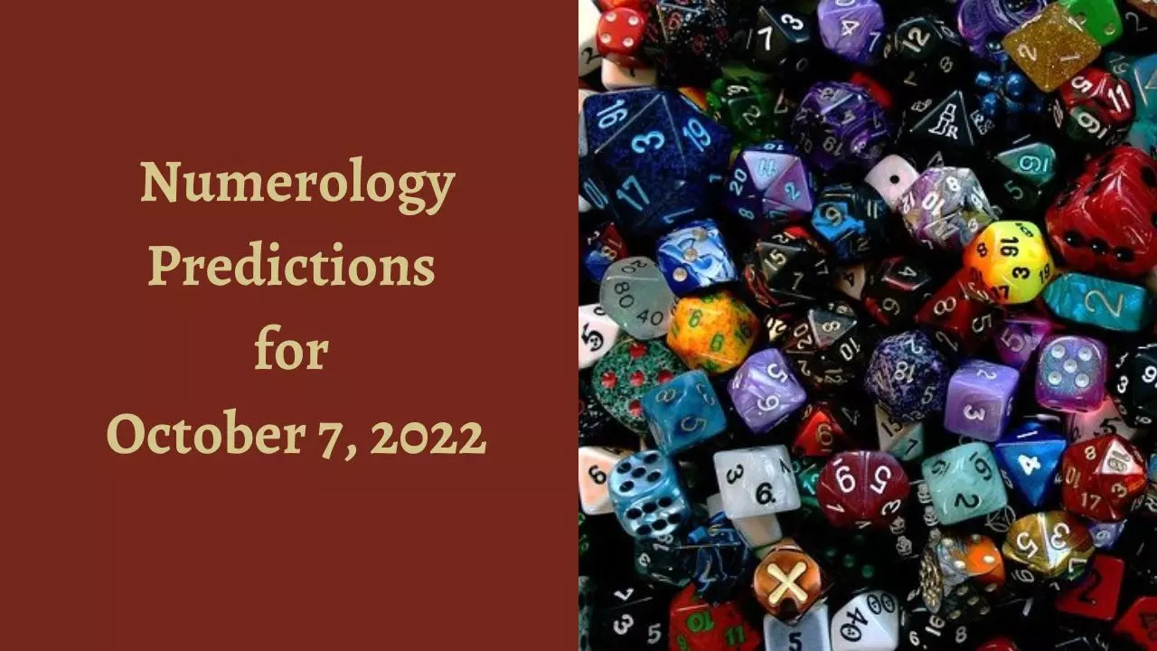 Numerology Predictions for October 7, 2022