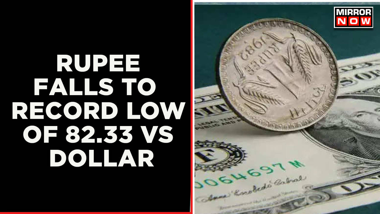 Rupee Falls To All Time Low Of 82.33 Against US Dollar In Early Trade ...