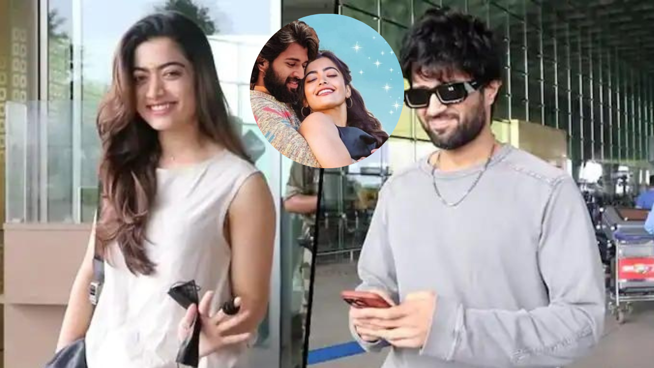 Rashmika Mandanna is all smiles as she jets off to Maldives with Vijay Deverakonda - see inside